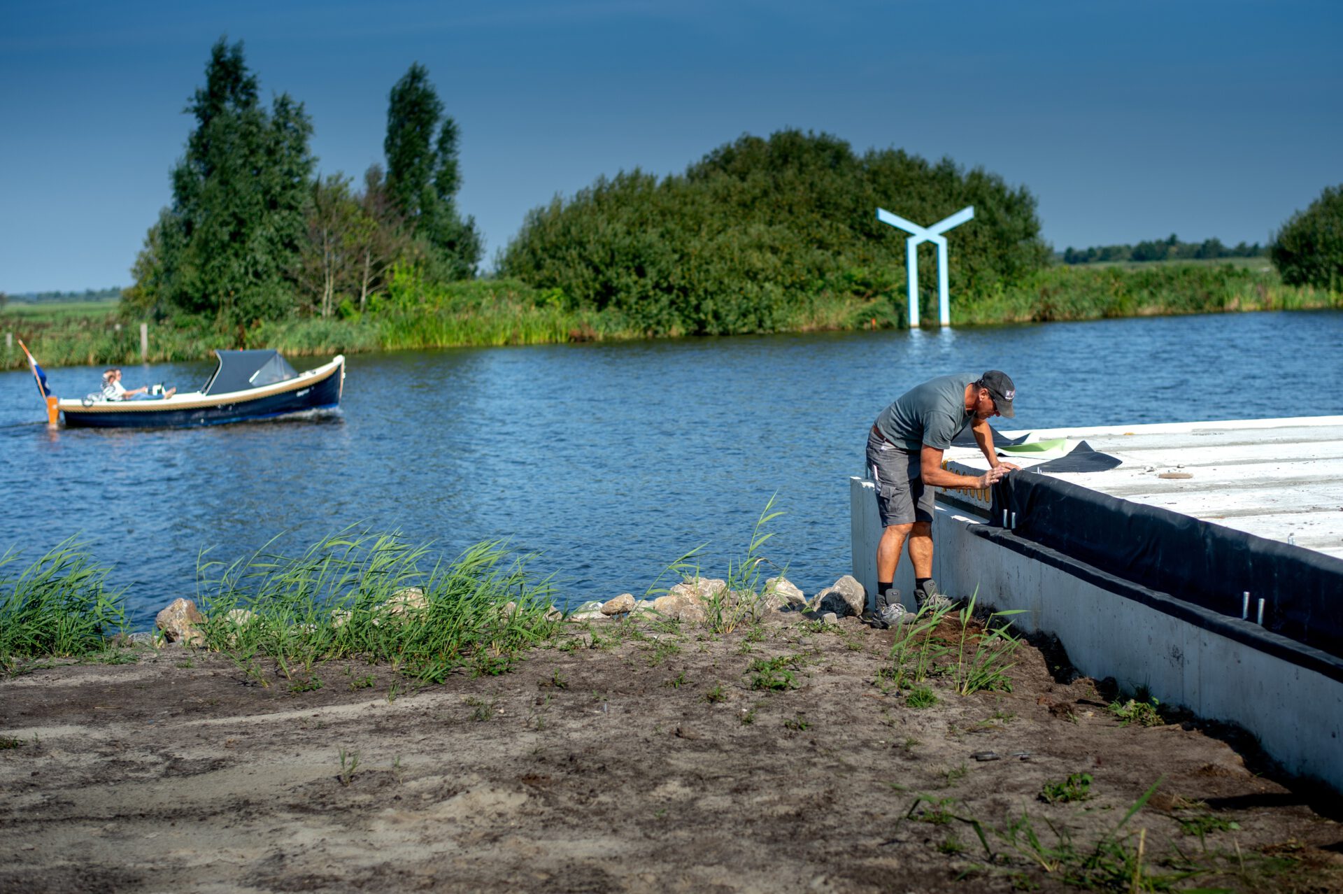 Begane grondvloer watervilla's Natural Resort Fryslân de Veenhoop